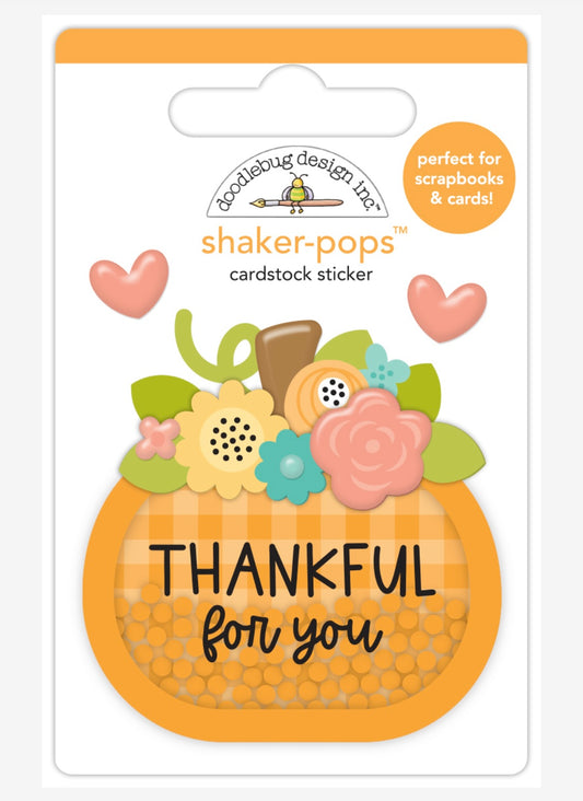 Thankful for you Shaker Pop