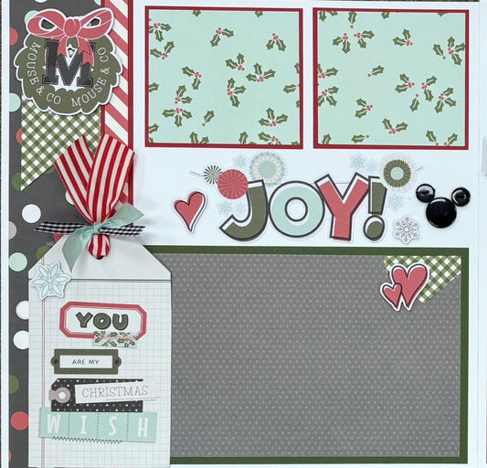 Classic Mouse Christmas Layout