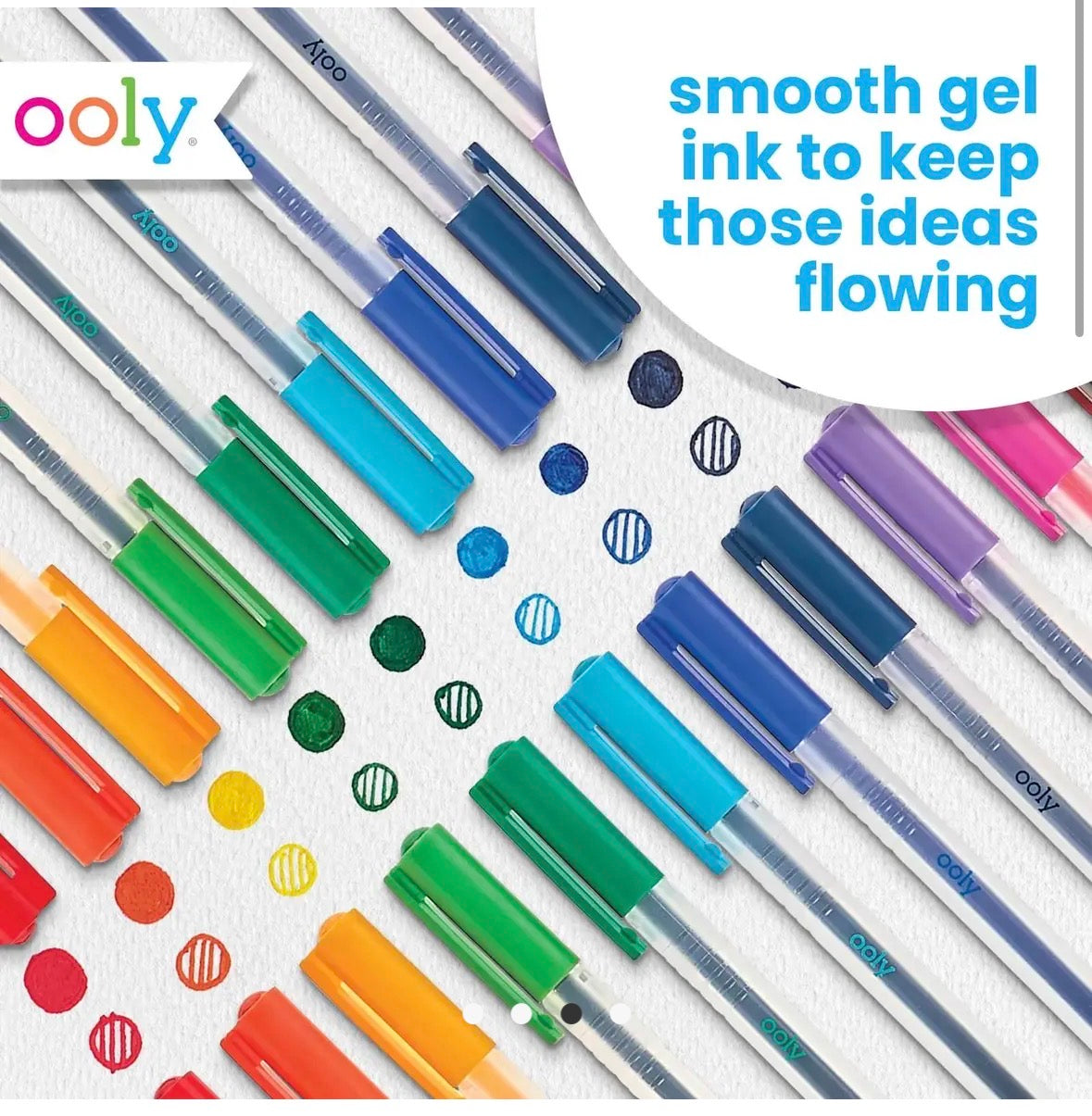 Color Luxe Fine Tip Gel Pens