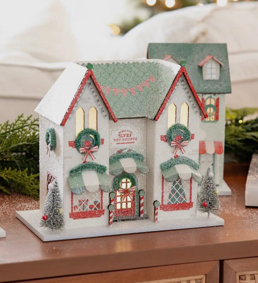 Christmas House The Elves Toy Shoppe by My Minds Eye