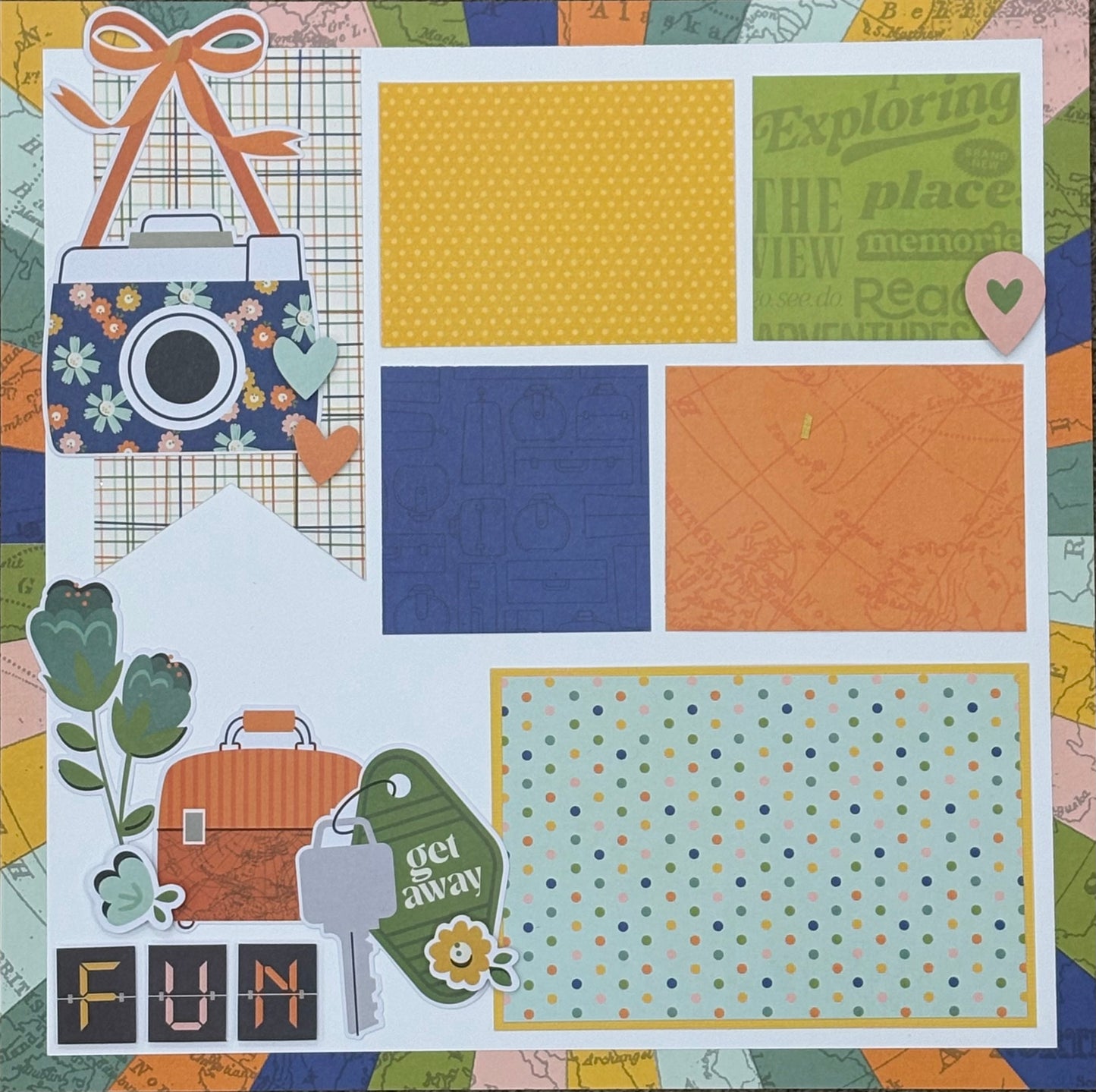Enjoy the Journey Travel Page Kit Bundle