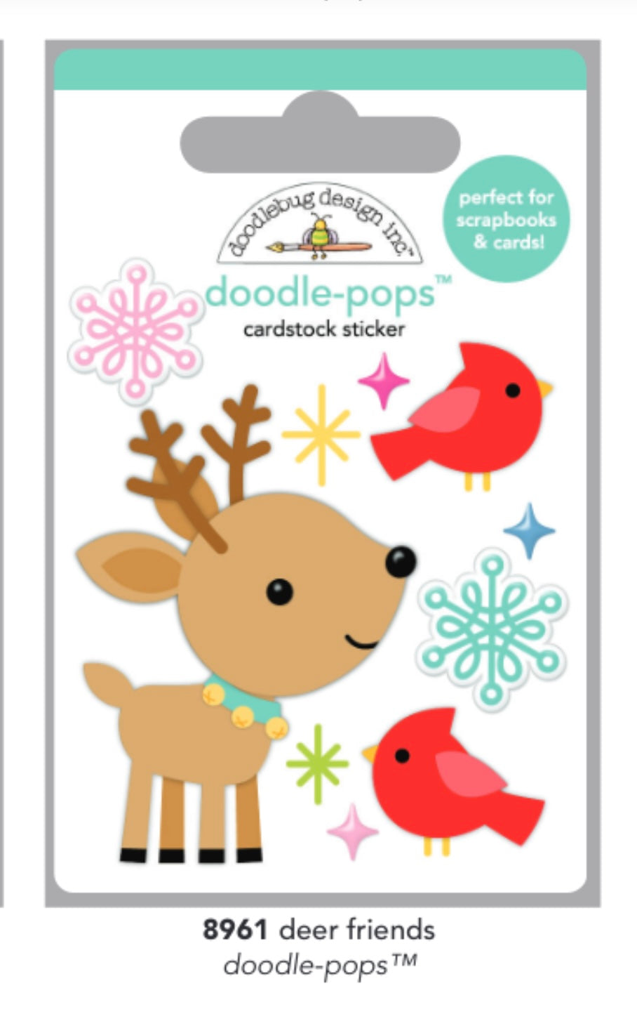 Deer Friends Doodle Pop