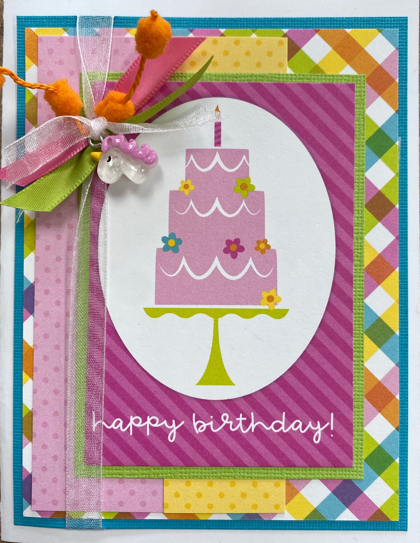 Happy Birthday Cake Card Kit