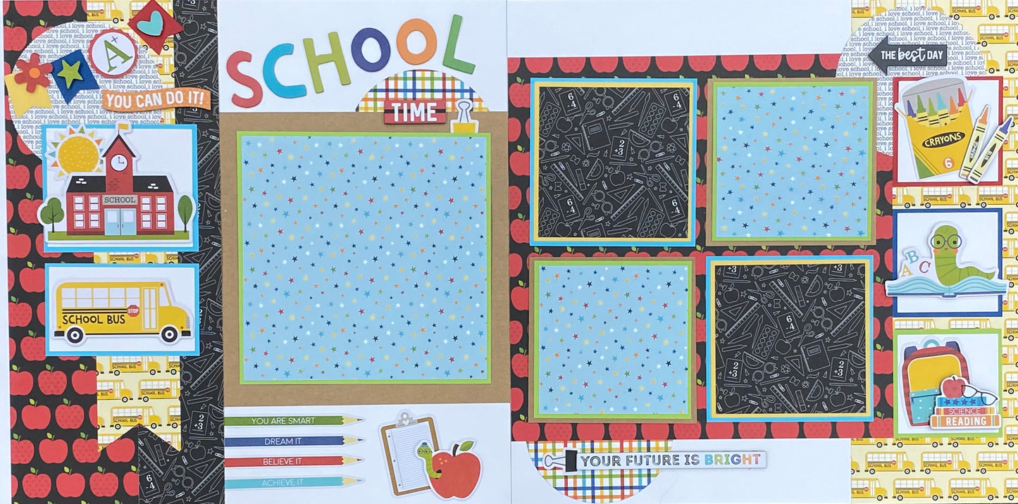 Bella Blvd. School 12x12 Page Bundle Set