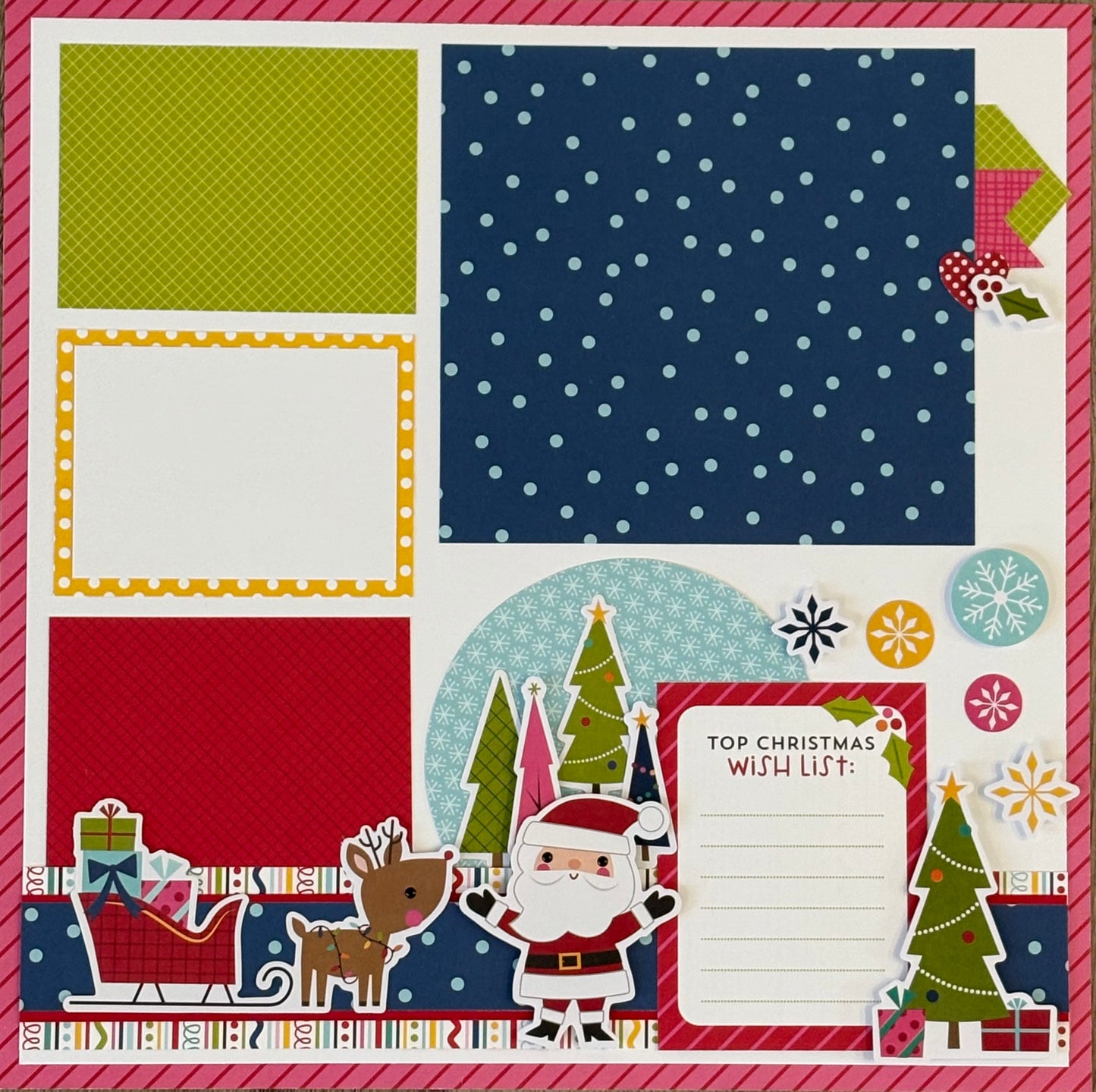 North Pole Deluxe Page Layout Kit