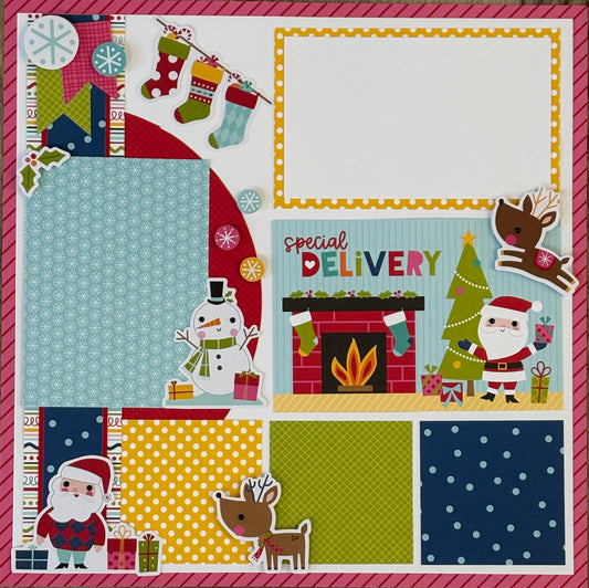 North Pole Deluxe Page Layout Kit