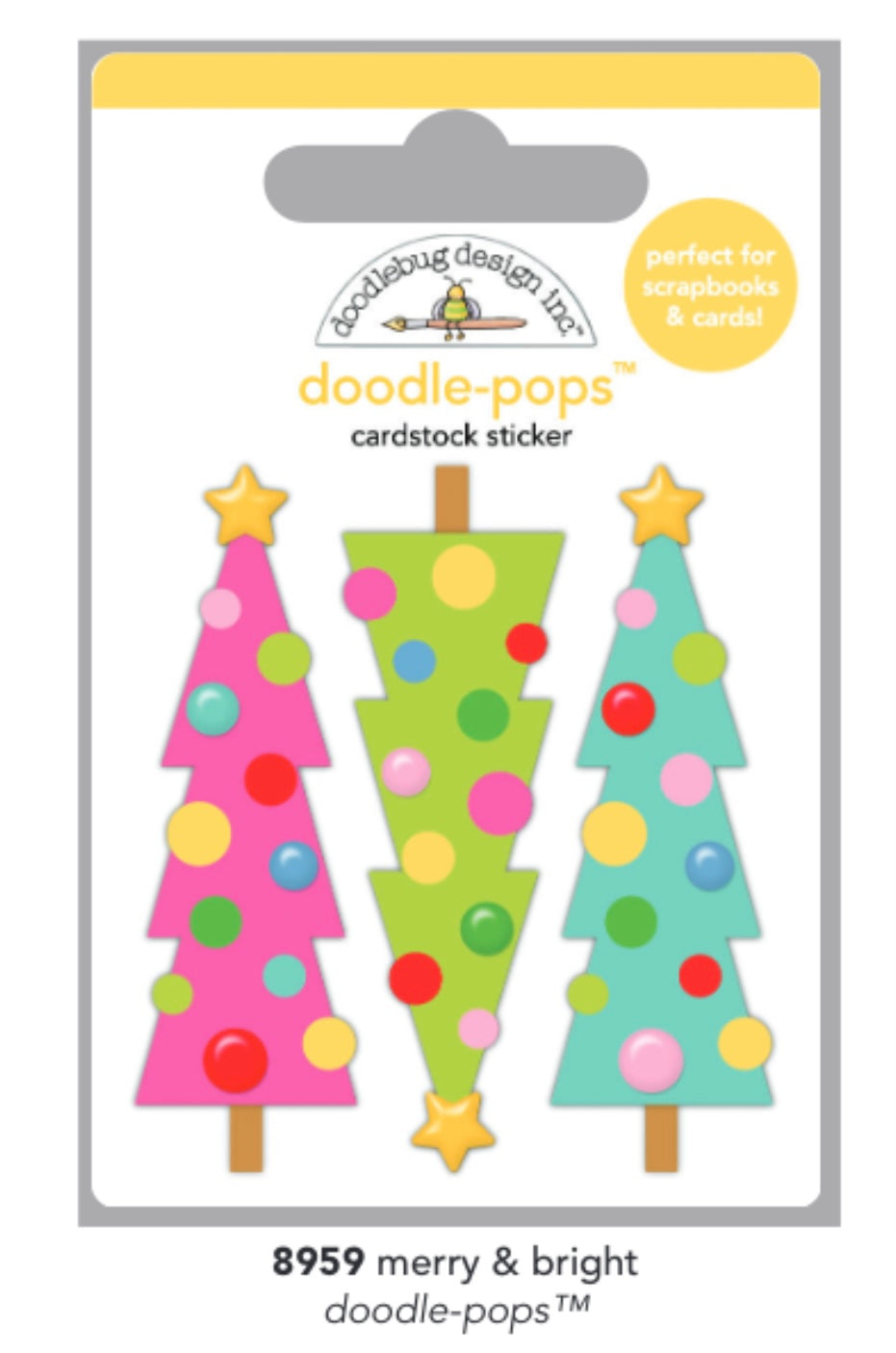 Merry and Bright Doodle Pop