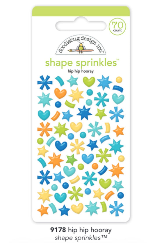 Hip Hip Hooray Sprinkles Balloons and Banners
