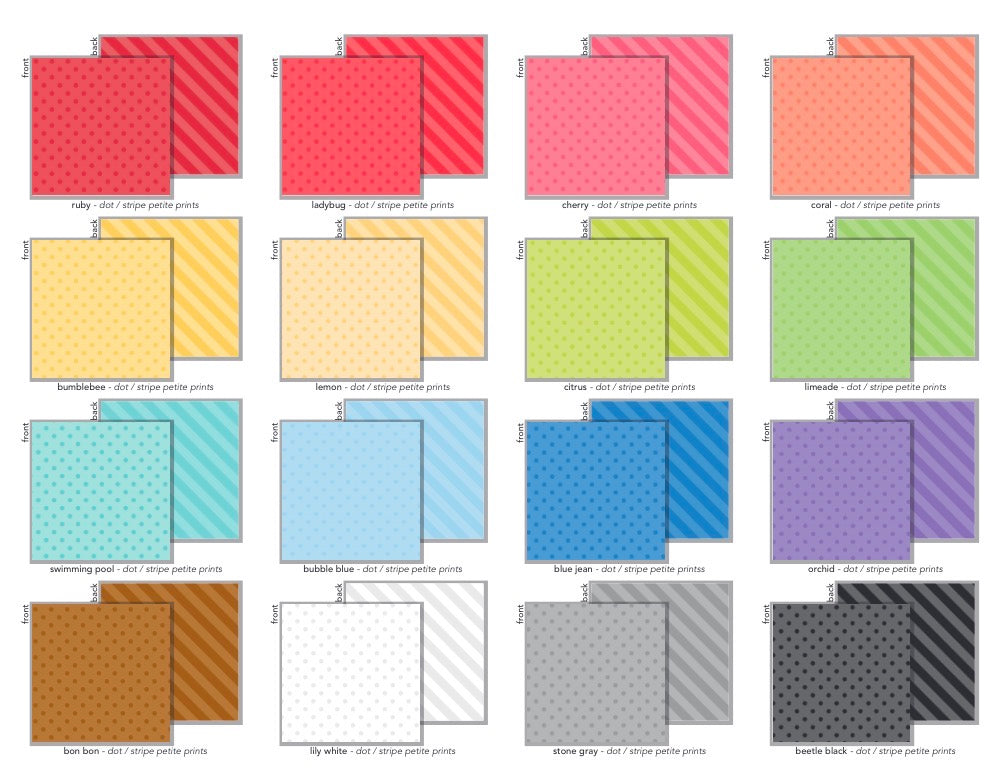 Dot Stripe 6x8 Doodlebug Paper Pad
