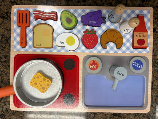 Kitchen Sink and Cooking Puzzle