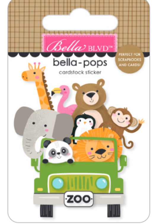 Zoo Safari Friends Bella Pop Zoo Days