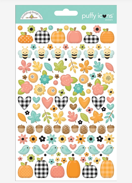 Farmhouse Puffy Stickers