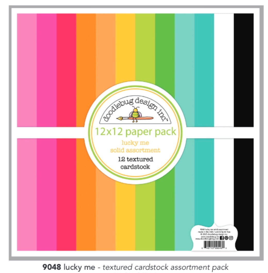 Lucky Me Doodlebug Cardstock Assortment