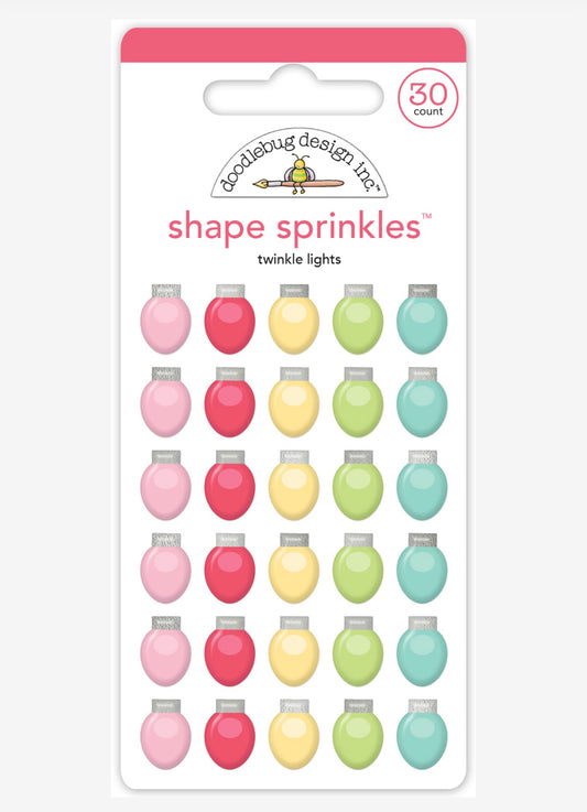 Twinkle Lights Shape Sprinkles Doodlebug