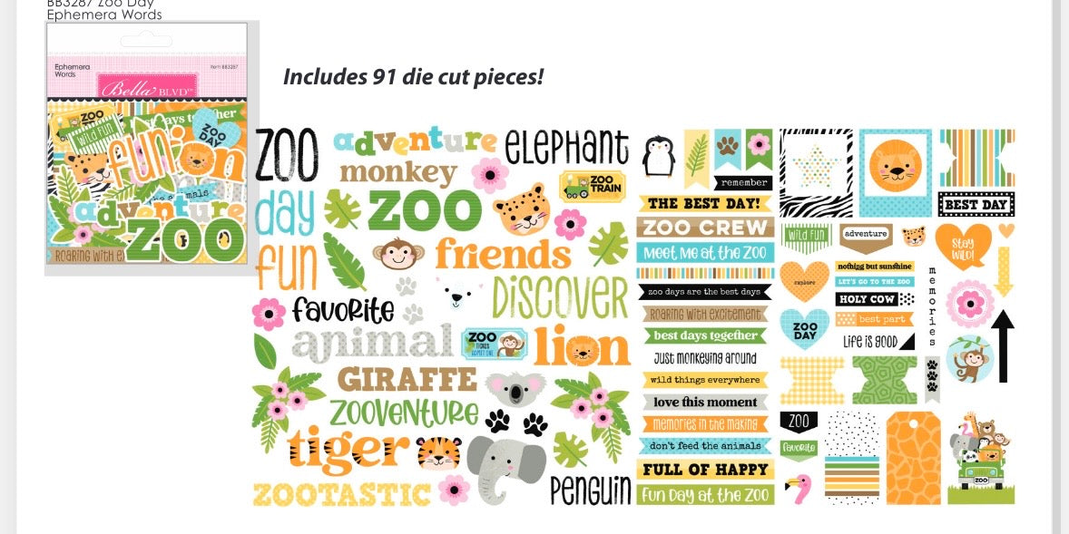 Zoo Day Super Bundle Bella Blvd.
