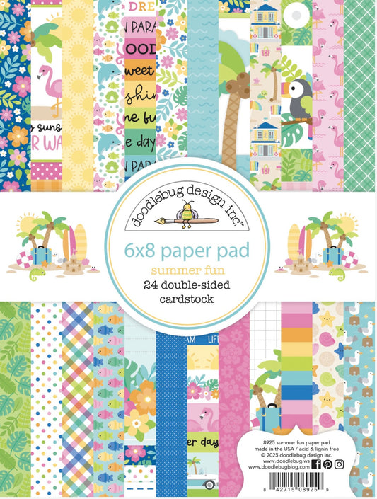 Summer Fun 6x8 Paper Pad