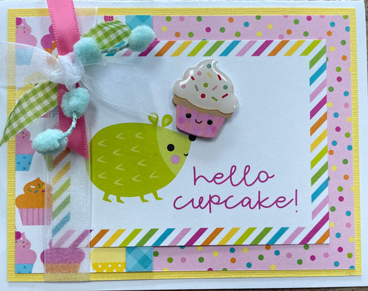 Hello Cupcake Card Kit