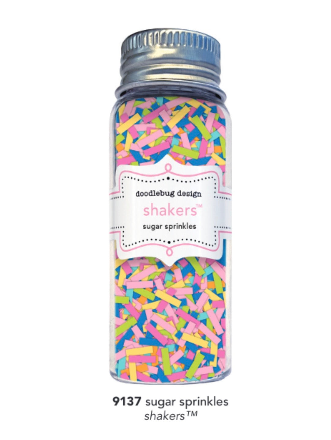Sugar Sprinkles Cupcakes and Candles Shakers