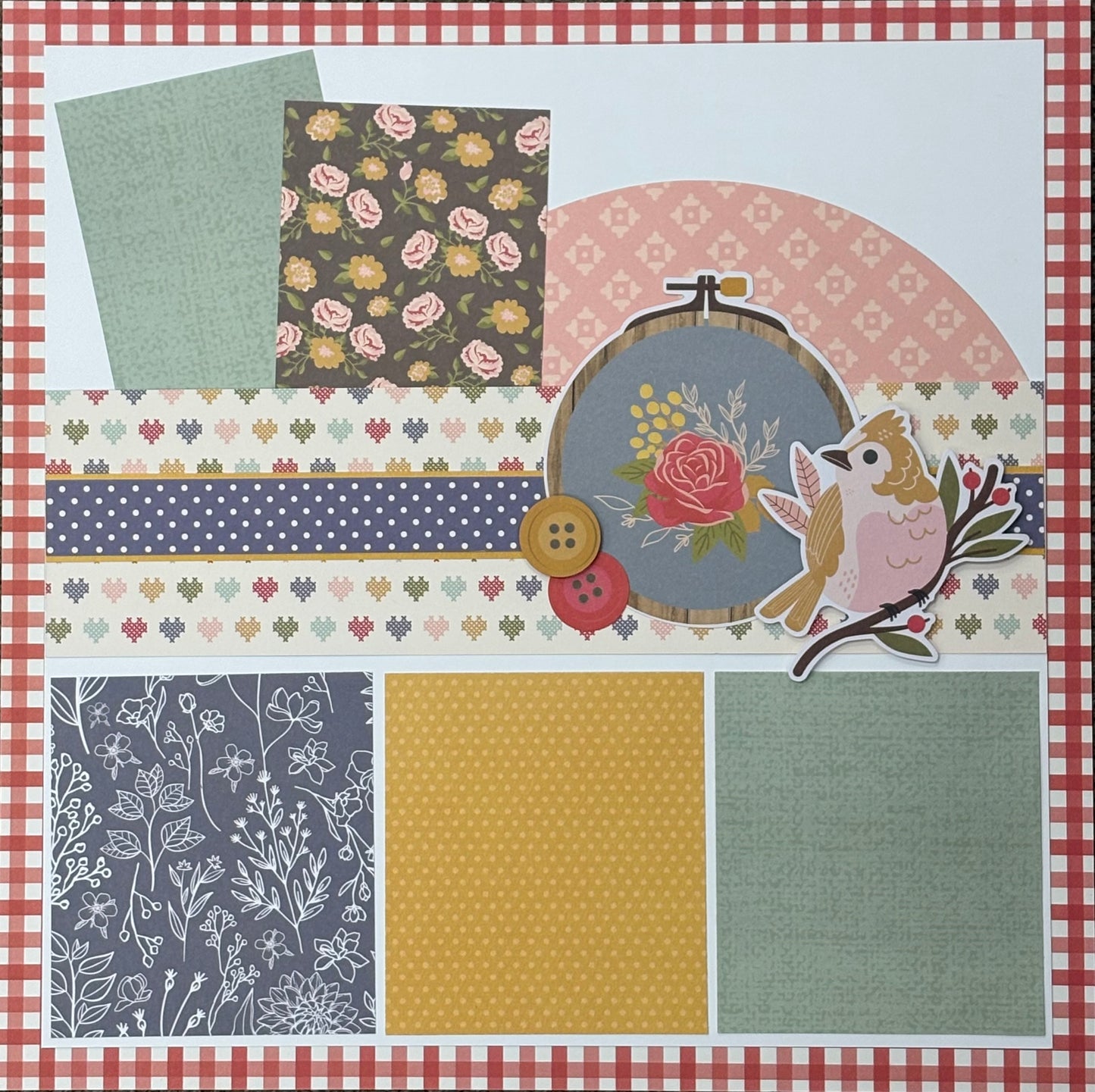 Front Porch Family Memories Page kit Bundle