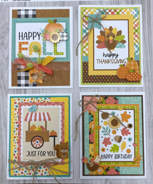 Farmhouse Card Set 3 Doodlebug Designs