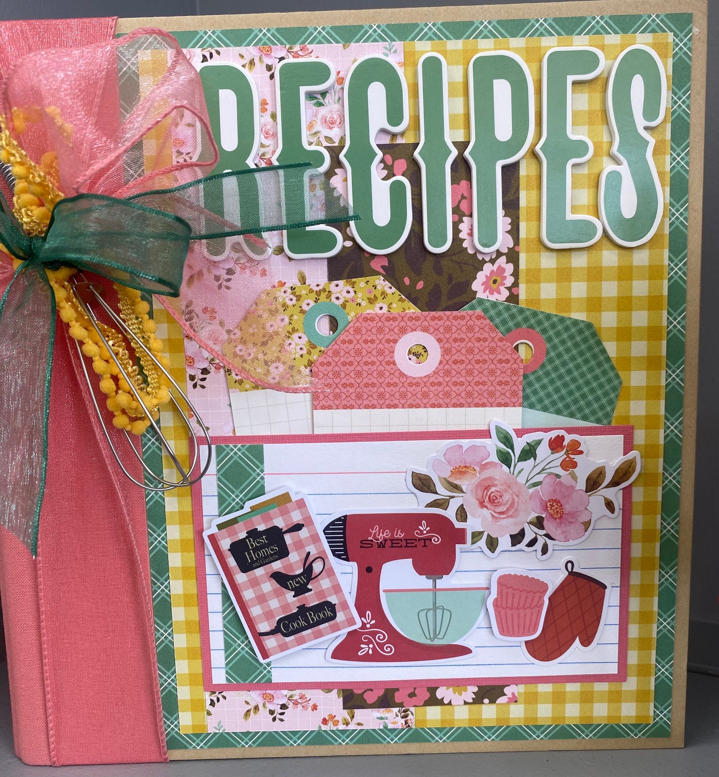 Cook Book Album using Simple Stories