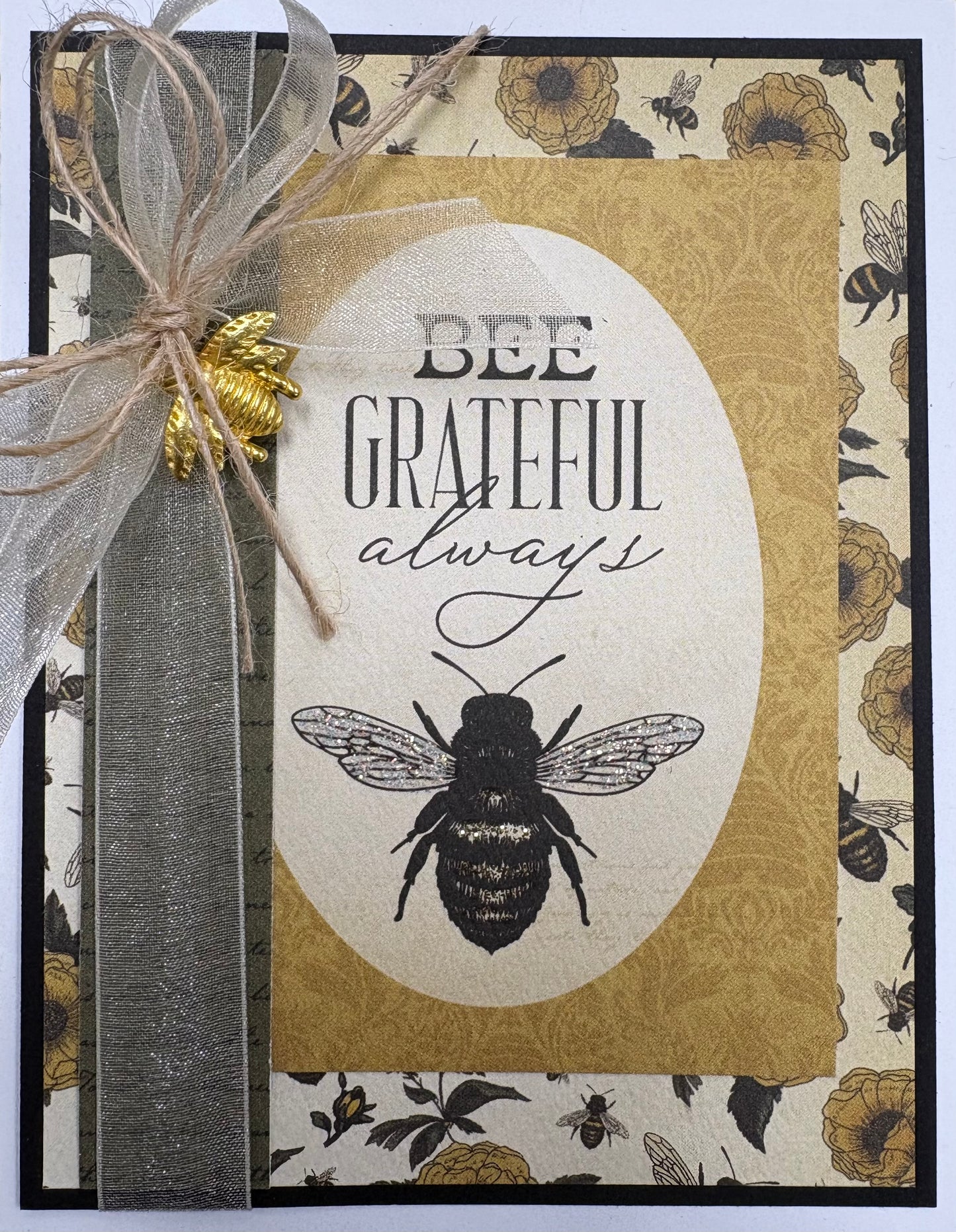 Bee Grateful Card Kit