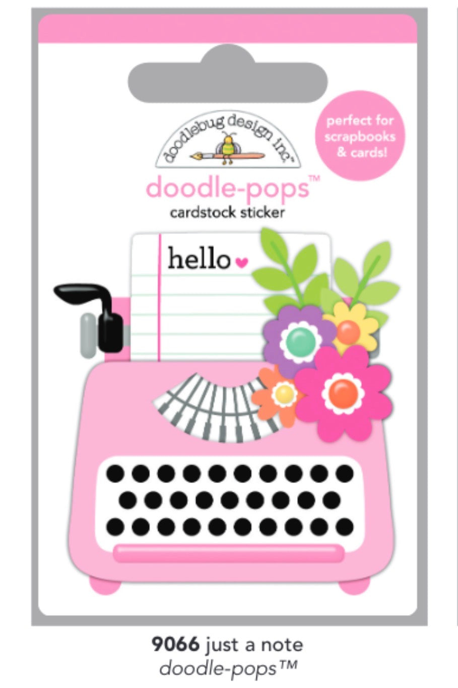 Just a Note Doodle Pop Color Me Crafty