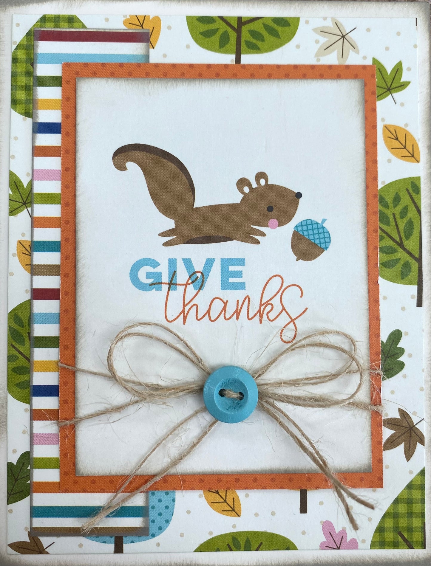 Give Thanks with Squirrel Card Kit