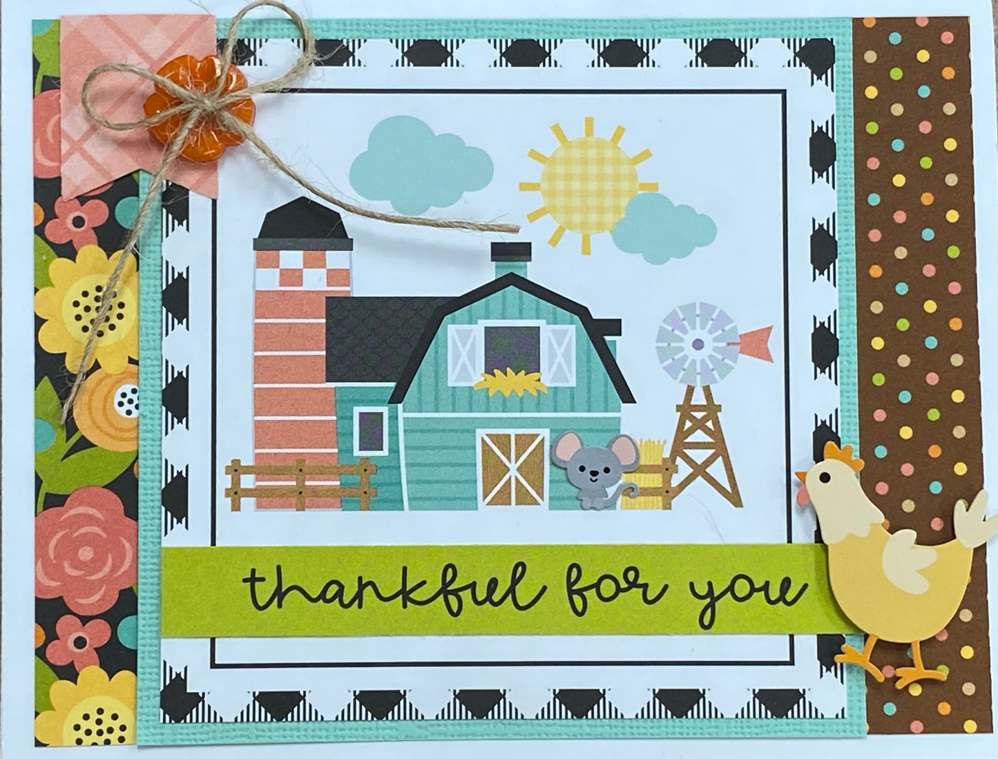 Farmhouse Card Set 4 Doodlebug Designs