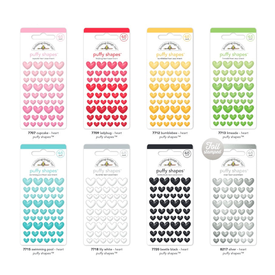 Doodlebug Puffy Heart Bundle