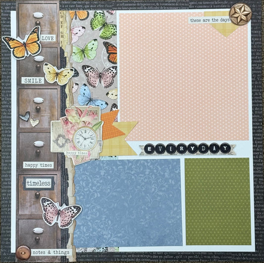 Vintage Junk Journal Deluxe Page Kit Bundle