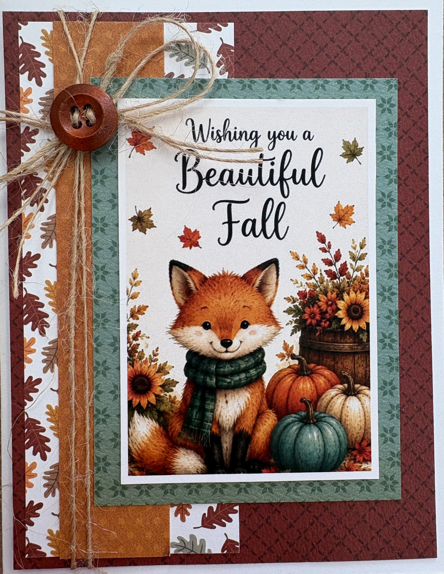 Beautiful Fall Card Kit 🦊